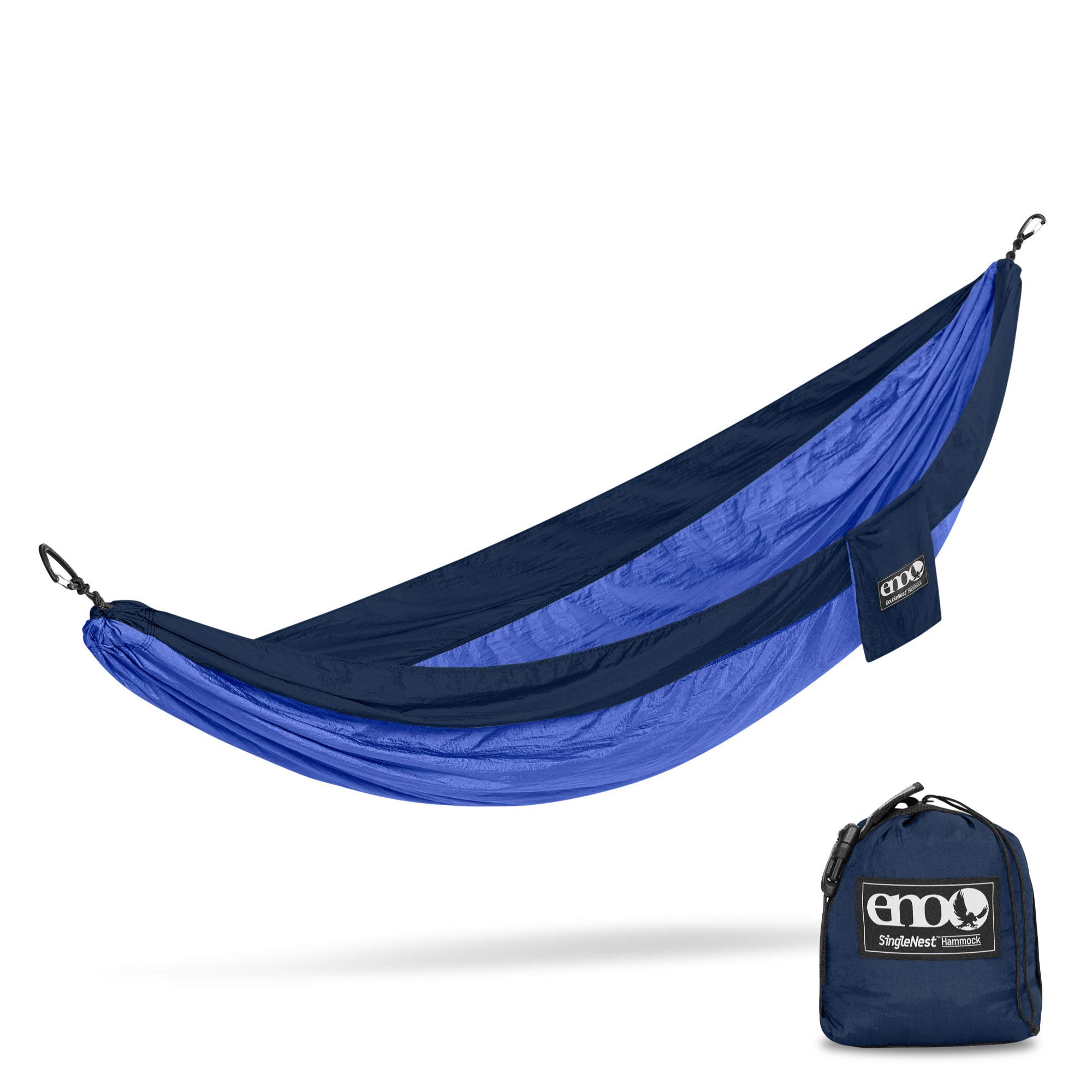 Hamac ENO Eagles Nest Outfitters Single - Vert Forêt/Bleu Marine - Occasion