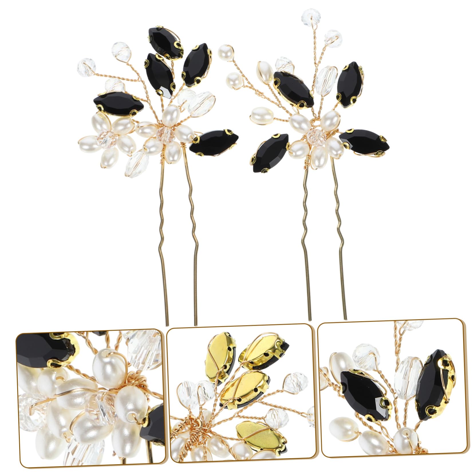 VICASKY 5 Paia Forcine con e Design Classico Forcine Cinesi per Acconciature con Chignon Accessori Eleganti per Sposa e Speciali Decorazioni Retro Raffinate e