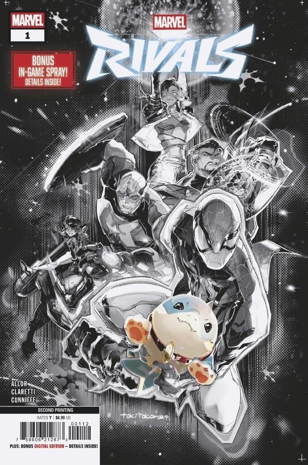 Marvel Rivals #1 Tokitokoro 2nd Printing Main Cover with Rated Co...