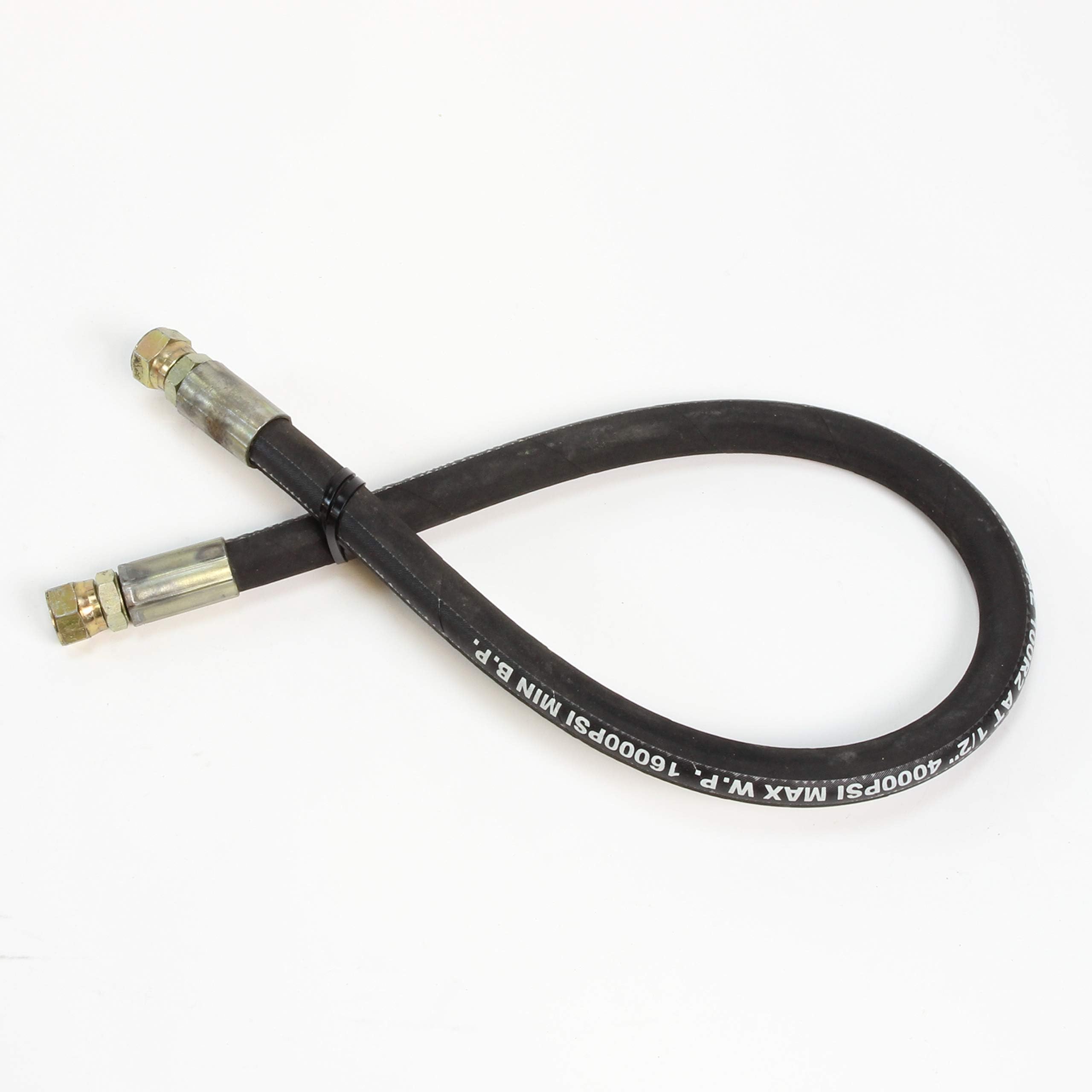 RuggedMade 1/2" ID x 23" High Pressure Hydraulic Hose 4000 PSI Female x Female 1/2 Inch Fittings