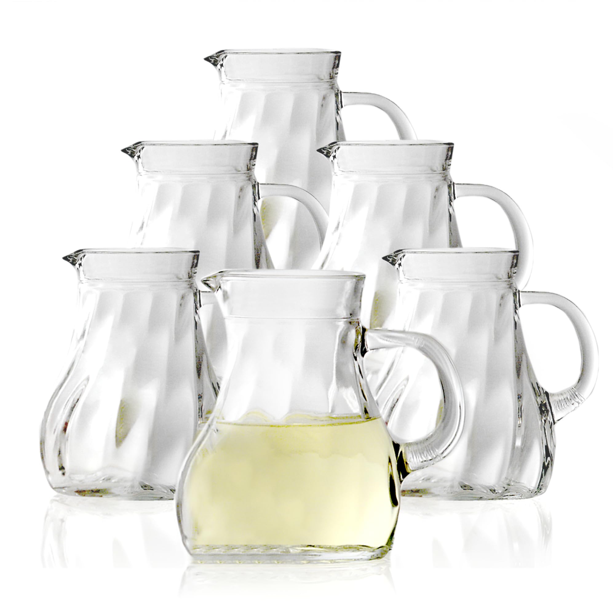 Waterkruik Van Het Illustratie De Purpere Glas Sap Vector Illustratie