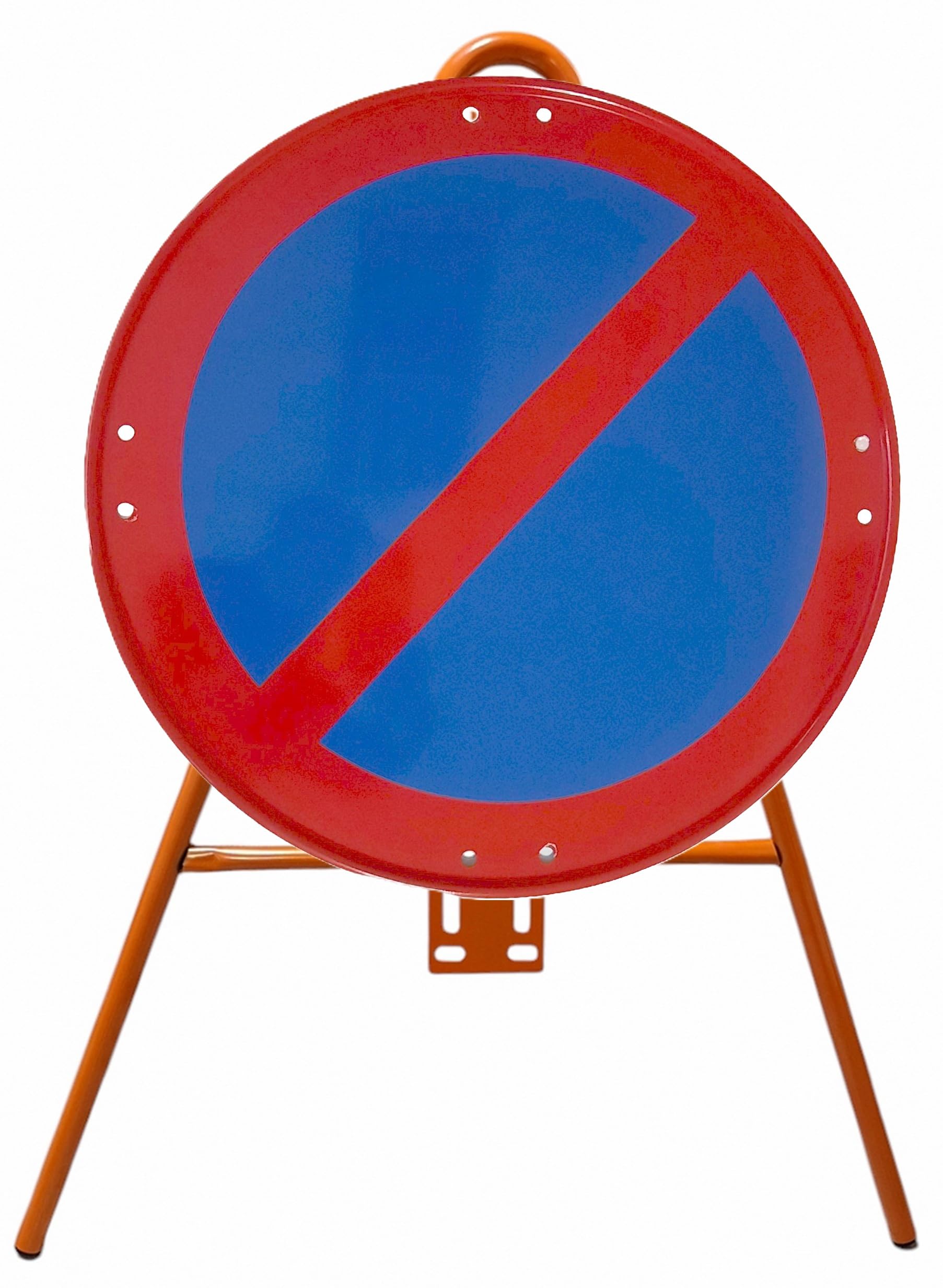 FERRETELIX® Trípode Tubular Ajustable: Para señales metálicas de 50 cm, 60 cm y 70 cm, con perfil tubular de acero lacado