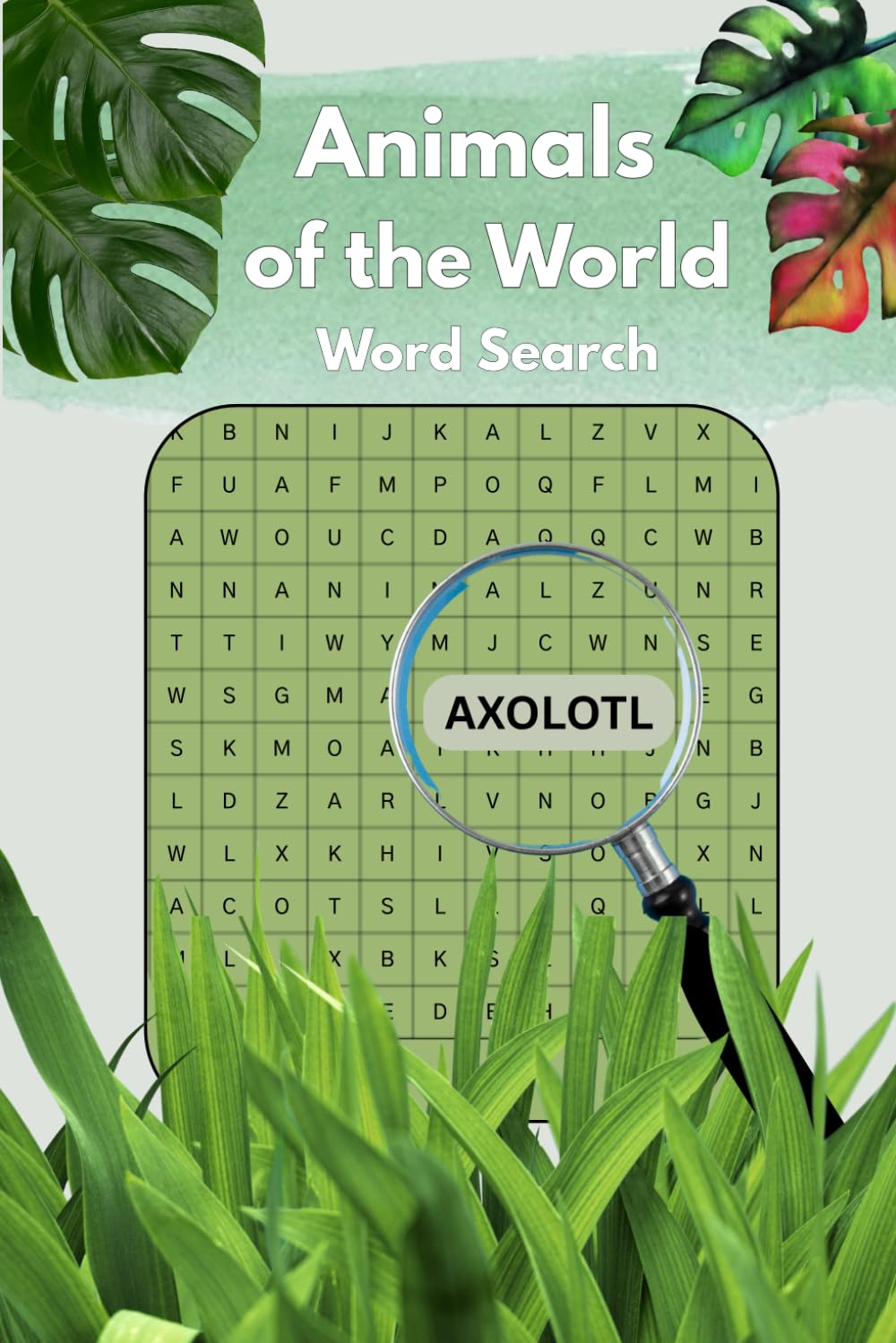 Animals of the World: Fun Word Search Puzzles Featuring Rare and Fascinating Animals from Around the Globe