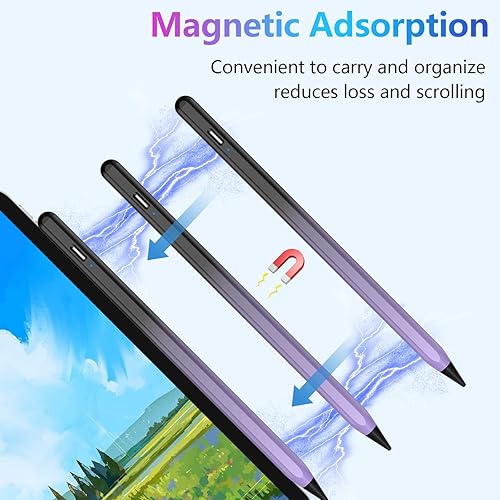 Miniatura 9 de Lápiz óptico para iPad 2018-2023 con rechazo de palma, lápiz activo para iPads de 109876 generación, para iPad Pro1112.9 pulgadas, para iPad Air