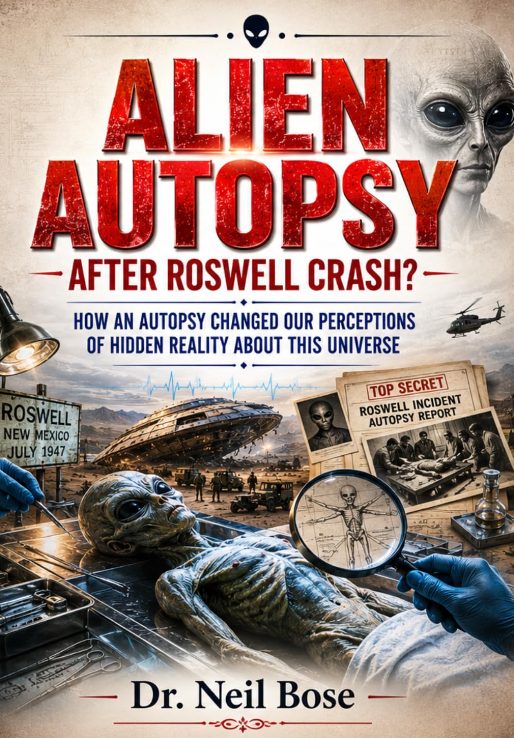 Alien Autopsy After Roswell Crash?: How an Autopsy Changed Our Perceptions of Hidden Reality About This Universe