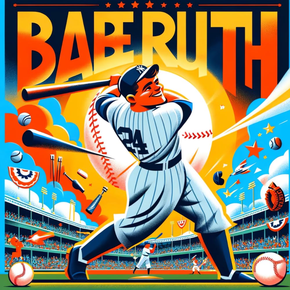 Babe Ruth: Illustrated Biography for Children: The Home Run Hero: The Inspiring Story of Baseball's Greatest Legend (Illustrated Biographies for Children)