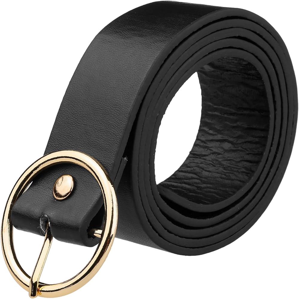 black belt with buckle