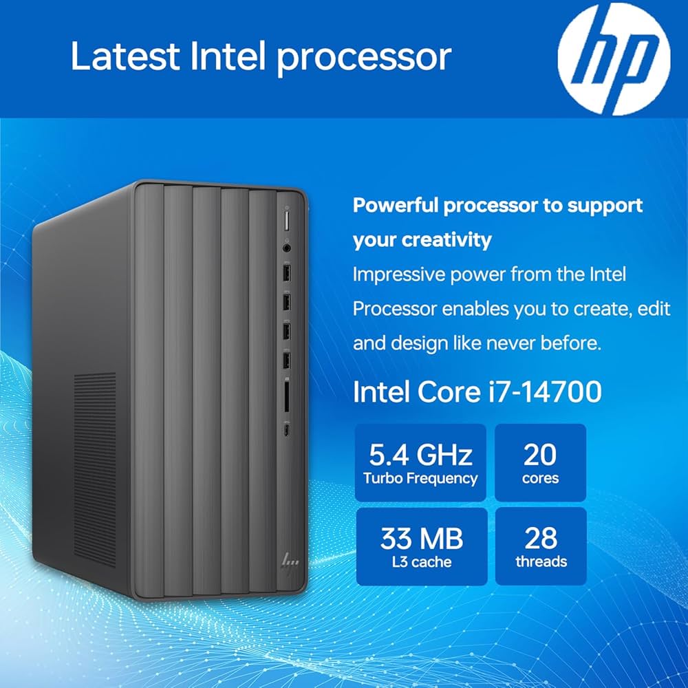 HP デスクトップ/ Windowsデスクトップ 32GB/1TB HP Mini Desktop Computer PC i7 7TH, Up to 32GB RAM, 1TB SSD