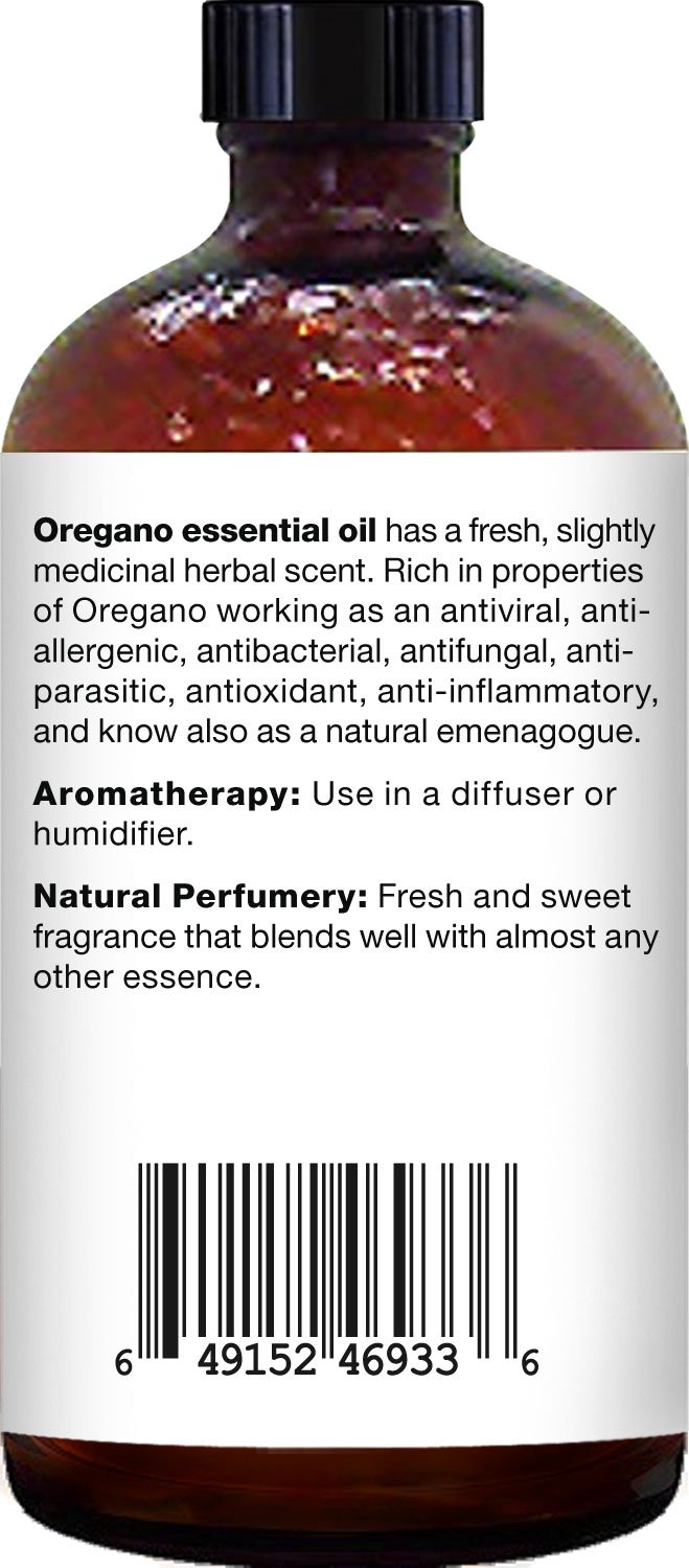 Majestic Pure Oregano Essential Oil, Pure and Natural with Therapeutic Grade, Premium Quality