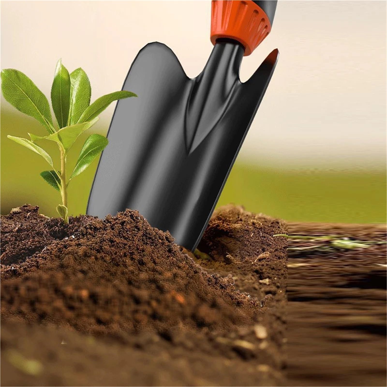 Handgabel Gartenwerkzeug Kultivator Unkrautstecher mit ergonomischem Griff for Rasen, Garten, Landwirtschaft, Umpflanzen, Gartenarbeit und Bonsai(14)