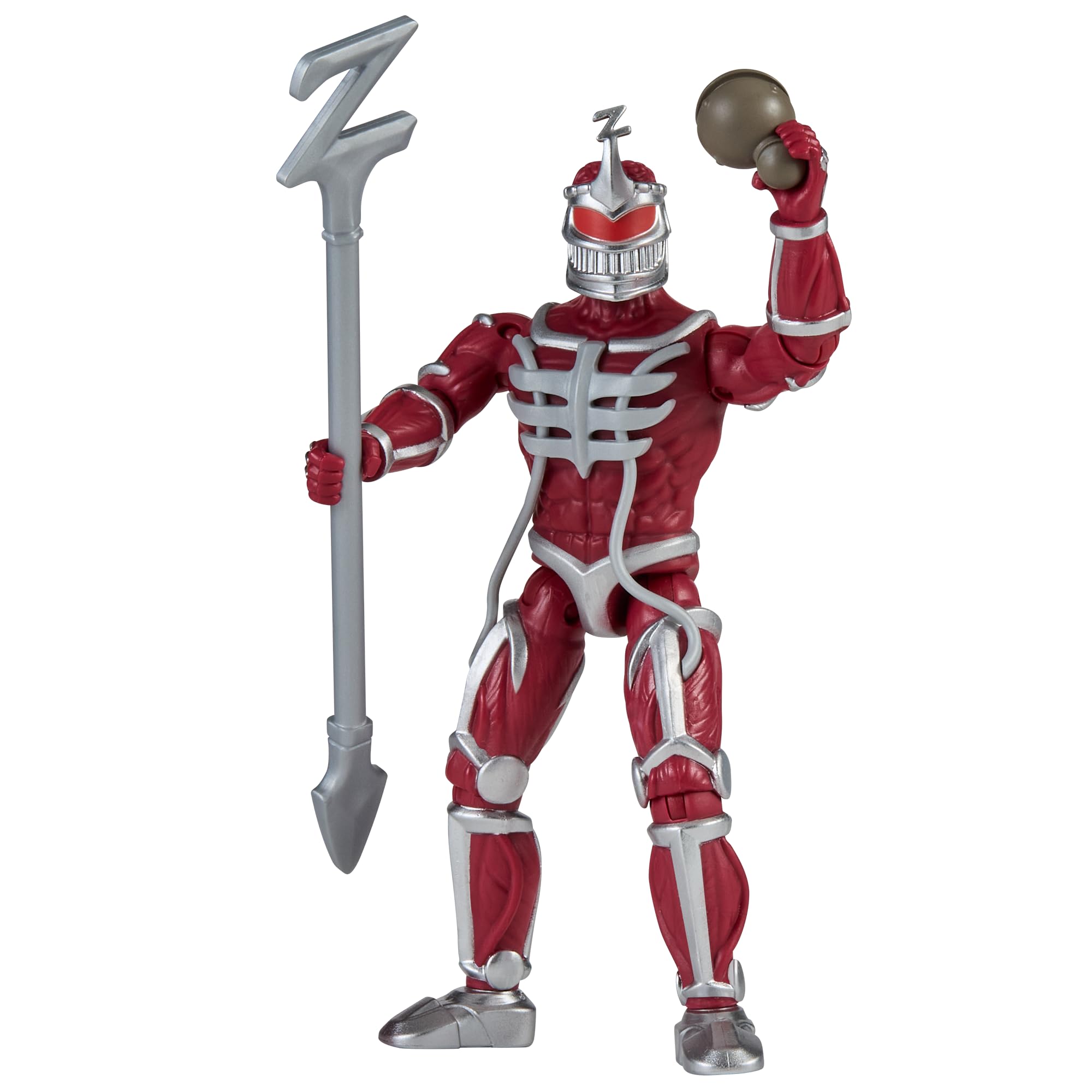Power Rangers Lord Zedd Action Figure – Mighty Morphin Villain Toy with Staff Action Feature, Classic TV Series Collectible Figure for Kids & Fans