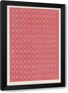ArtDirect Lithografiertes Papier (Abdrücke alter Druckstöcke) Custom Framed Art Print Giclee Print or Canvas Options with Various Sizes and Customization by Münchener Tapeten- und Ornamentenfabrik 914531ab