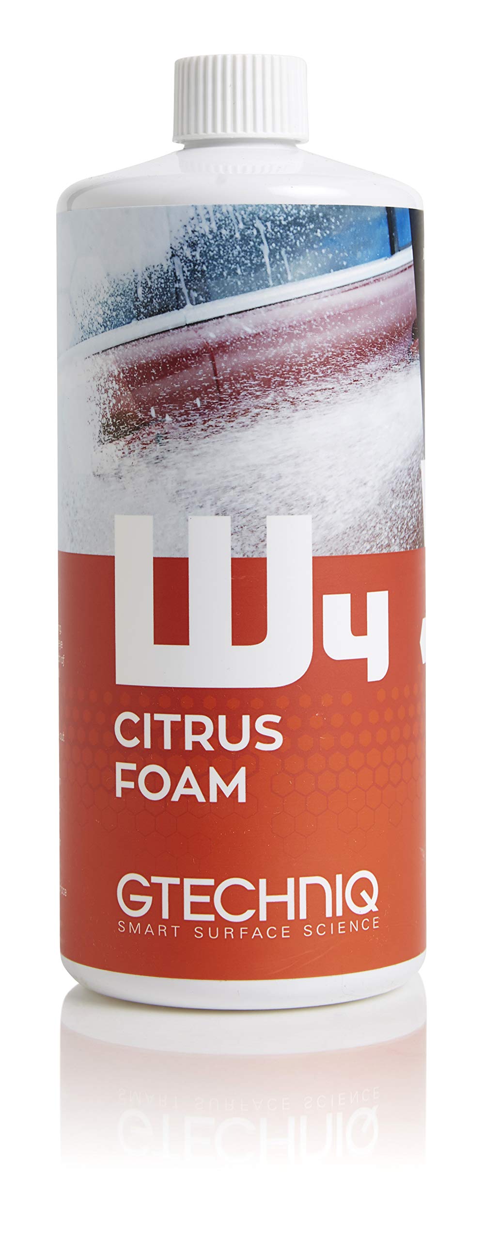 Gtechniq W4 Citrus Foam 1000ml High Content Foaming Agent Removes 