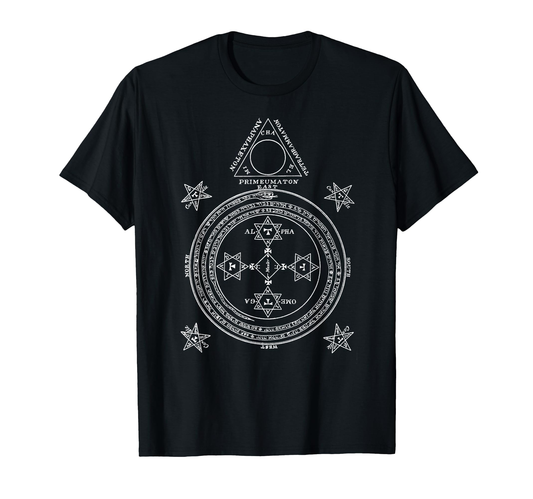 The Magical Circle of King Solomon Sigil T-shirt T-Shirt