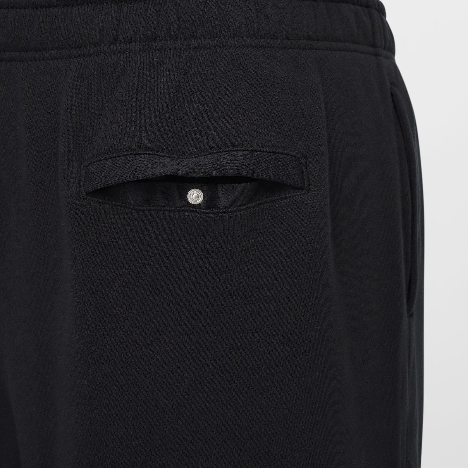 Nike Club Fleece Oversize-spodnie męskie z French Terry, czarny/czarny/biały, HJ1822-010, S