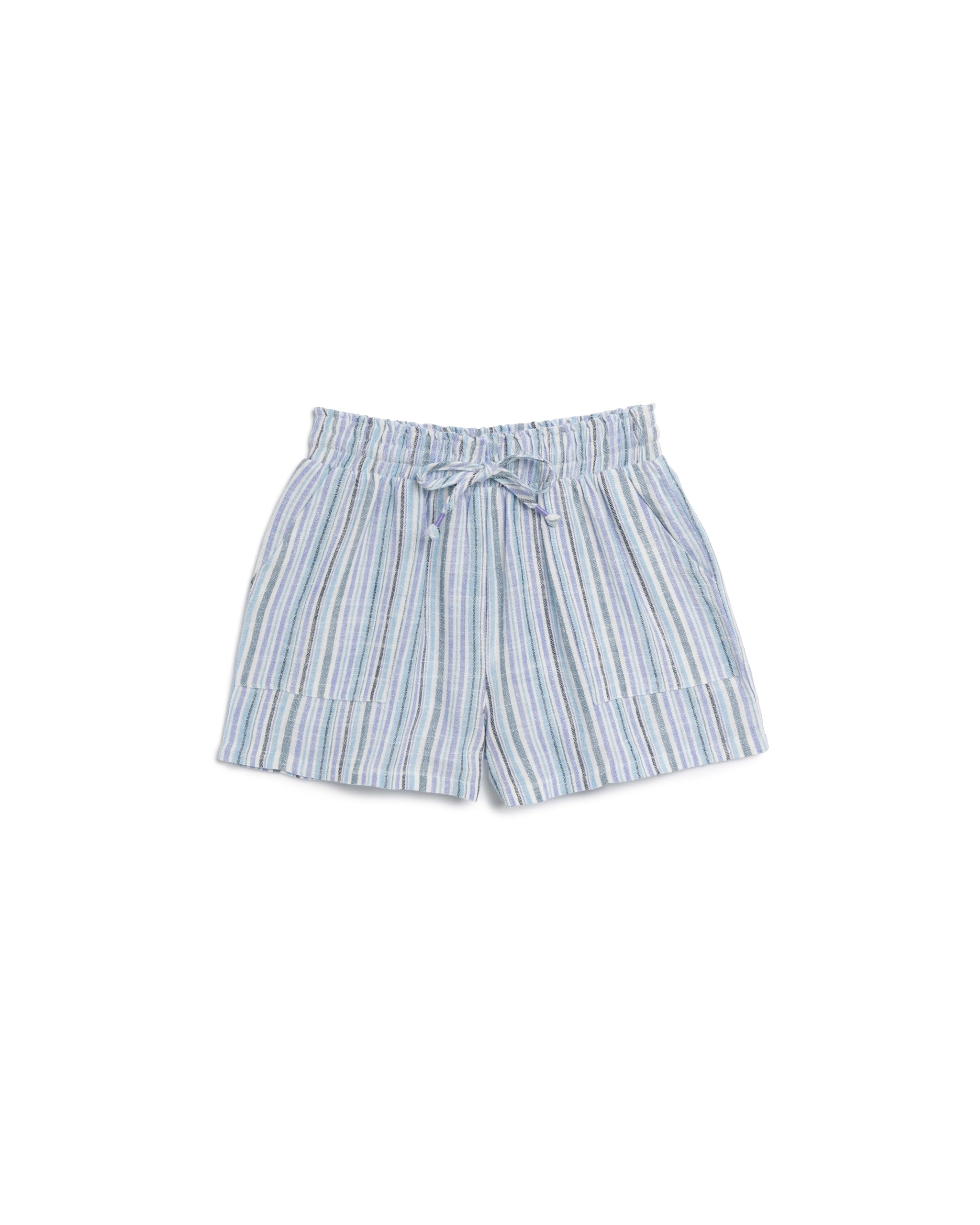 Short à rayures fille Splendid Splash avec ceinture élastique ajustable