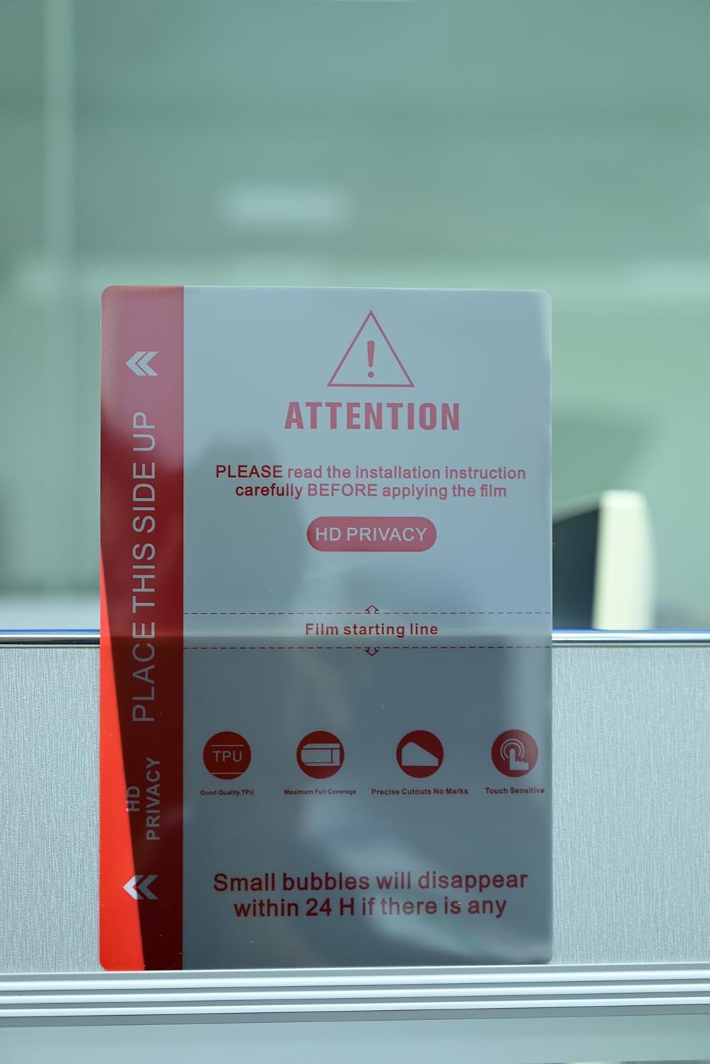 50pieces/ bag 4 Layer 120mm X 180mm TPU HD Matte Privacy Flexible Hydrogel Film Straight Curved Screen Protector Cut Machine Mobile Phone Protective Film (HD Privacy)