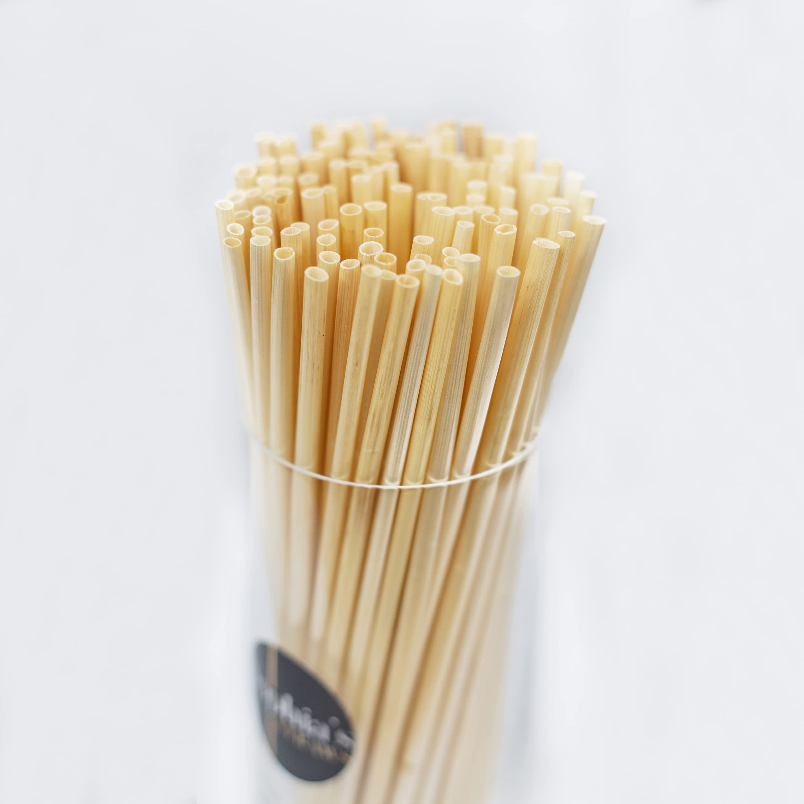 Natural Straws made out of Hay by Sophia's Straws 7.5 inch I 500 Straws - All natural, eco-friendly and disposable Hay Straws