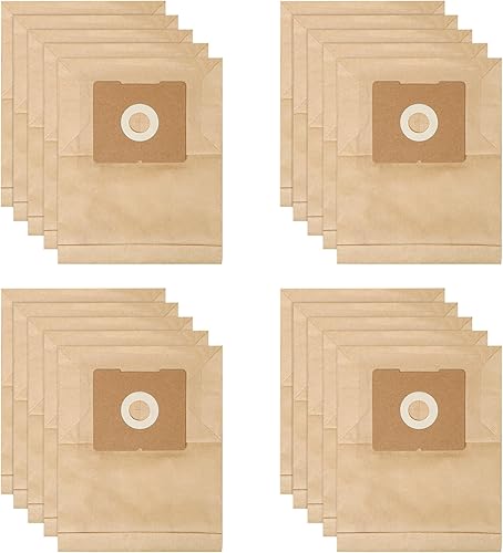 Paquete de 20 bolsas de vacío de repuesto compatibles con aspiradora Bissell Zing 4122, 2154A, 2154W, 2154, 4122D, 1668, 1668C, 1668W, 1608, 2154C,