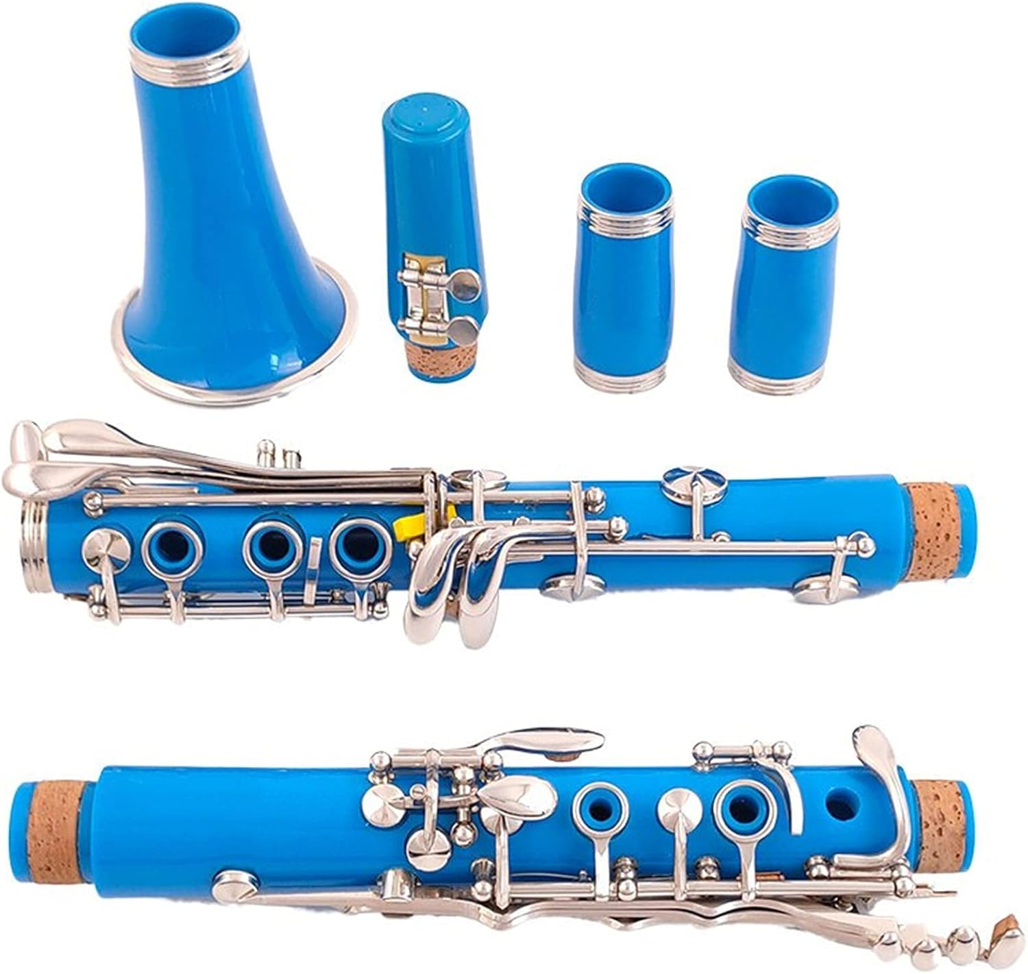 クラリネット モデル着用 注目アイテム 初心者 木管楽器 クラリネット17キーブルークラリネテ