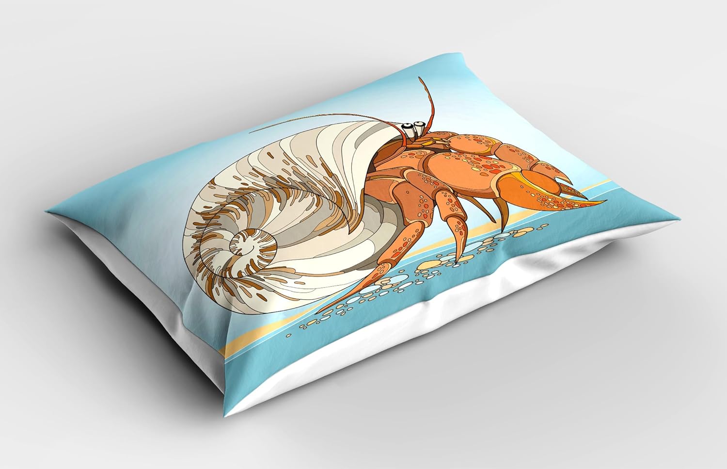 Ambesonne Botanic Pillow Sham Set of 2, Forest Bouquets Blossoming Flora Petals Growth Pastel Mother Nature, Quality Microfiber Bedding Item for All Seasons, 26" x 20", Turquoise and Petrol Blue