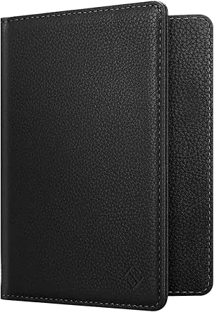 Fintie Passport Holder, Slim Travel Wallet RFID Blocking Card Case Cover Passport Cover Protector Travel Essentials with Credit Card Slots for Women/Men