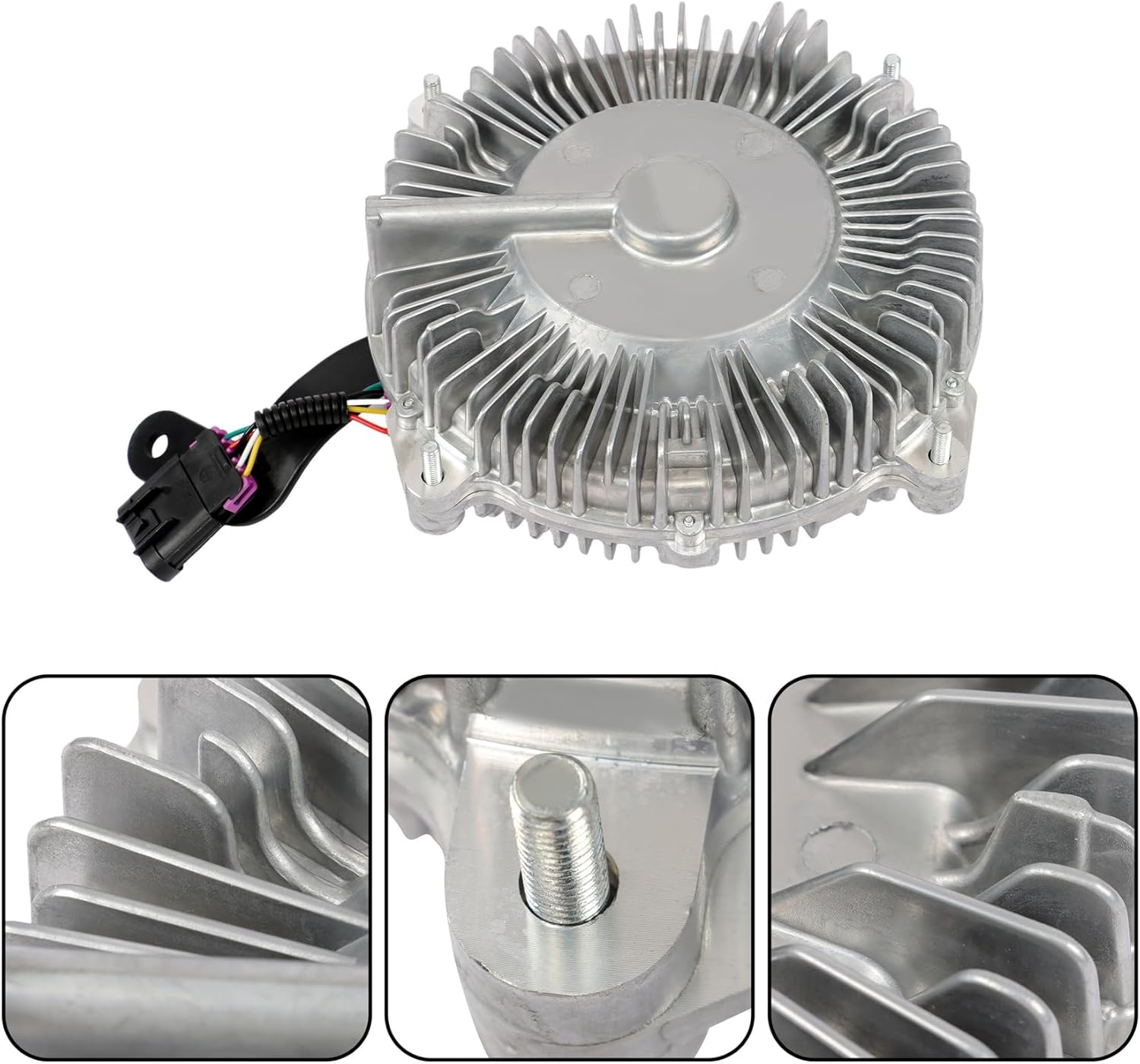 labwork Radiator Cooling Fan Clutch Replacement for Ram 2500 3500 4500 5000 6.7L Diesel 2013-2018 52014729AC 52014729AA 52014729AB
