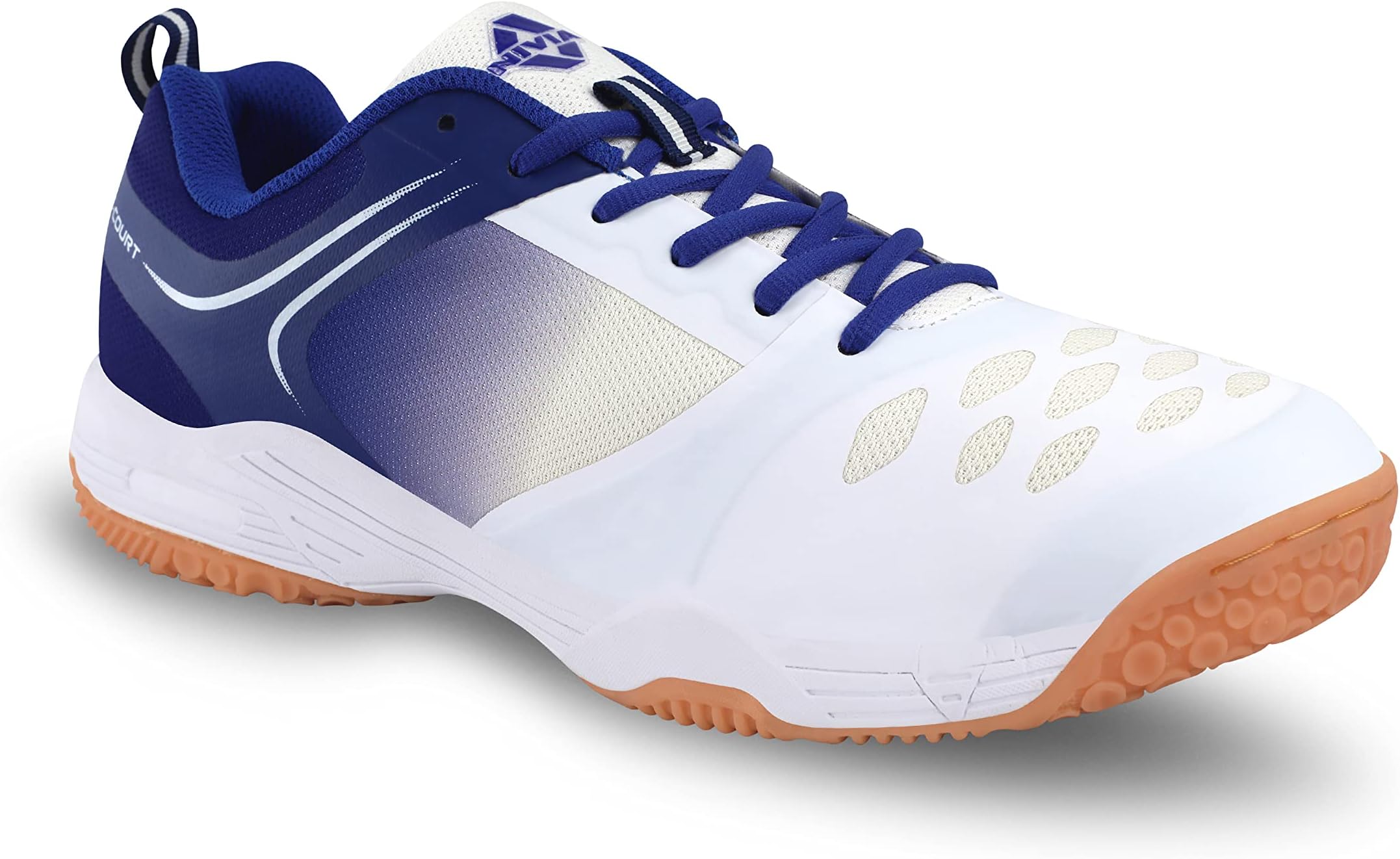 HY-Court 2.0 Badminton Shoe for Mens | Rubber Sole Shoes with Upper Mesh for Sports, Badminton, Volleyball, Squash, Table Tennis, Nonmarking Sole