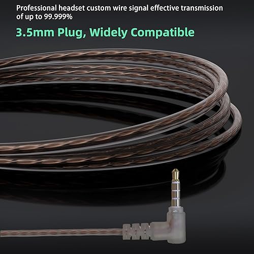 Miniatura 6 de Yinyoo KZ ZST Armadura Banlance Híbrida con Auriculares Intrauriculares Dinámicos, Auriculares 1BA+1DD HiFi (ZST sin micrófono)