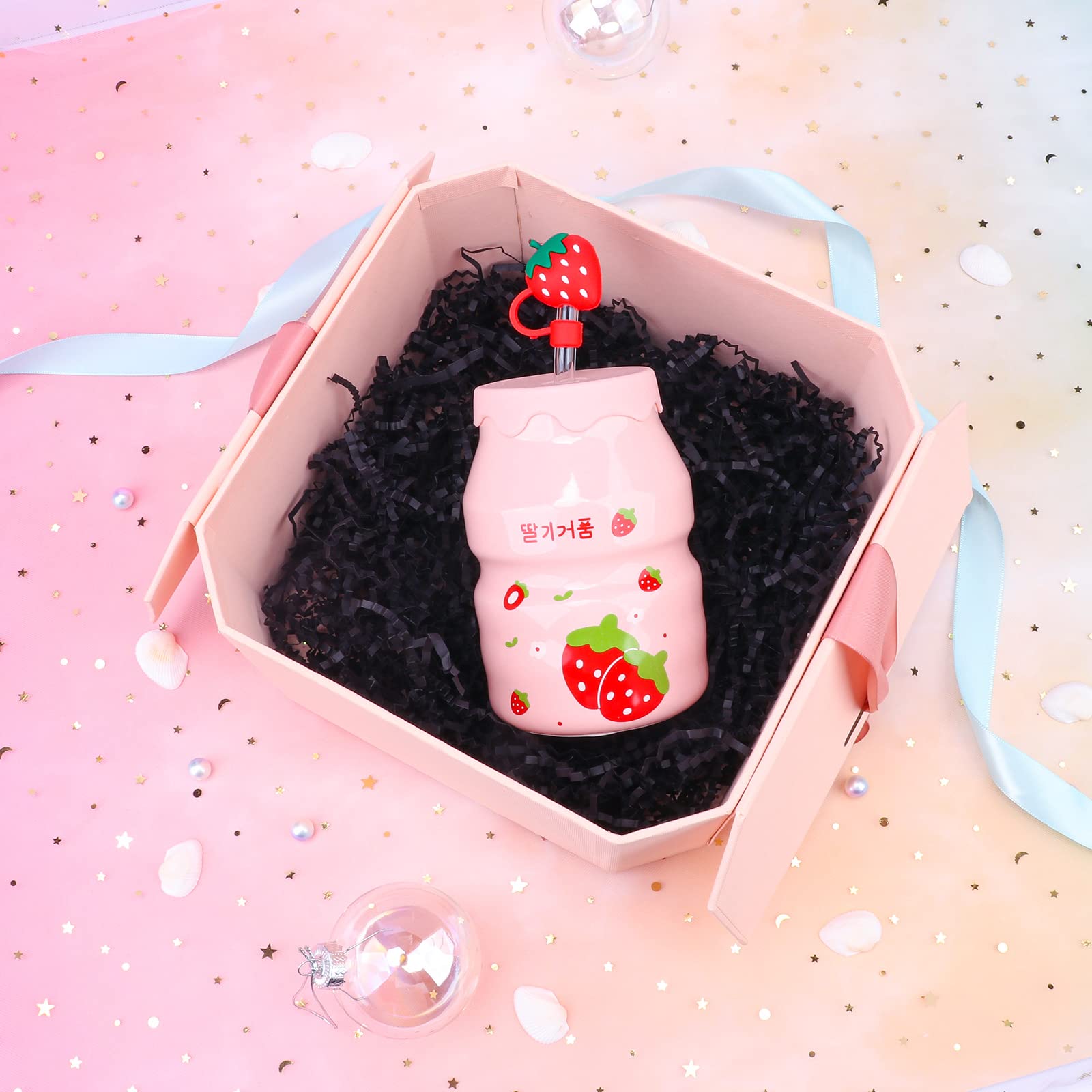 8.11 Oz/8 Onzas De Pasto Negro De Pascua De Corte Arrugado De Papel Triturado De Relleno De Cajas De Regalo Iridiscentes Metálicas Para Envolver Regalos, Relleno De Regalo Para El Día