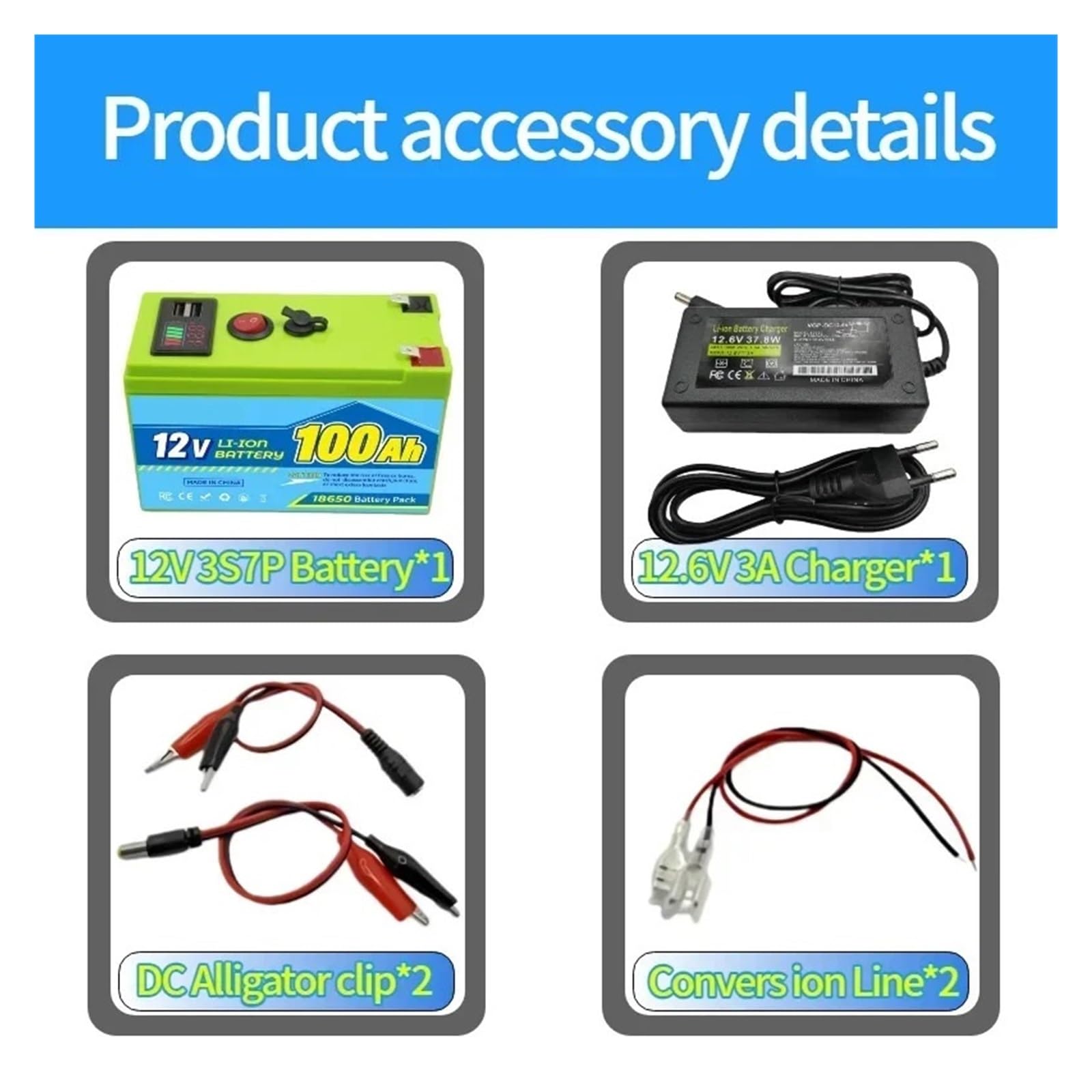 Ciclo Profundo Recargable De La Batería De Litio De 12V 60Ah LiFeP04