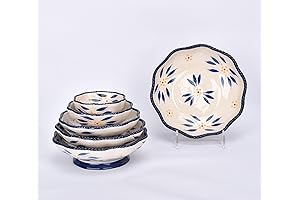 Temptations Dinnerware Set of 6 Nesting Prep/Serving Bowls