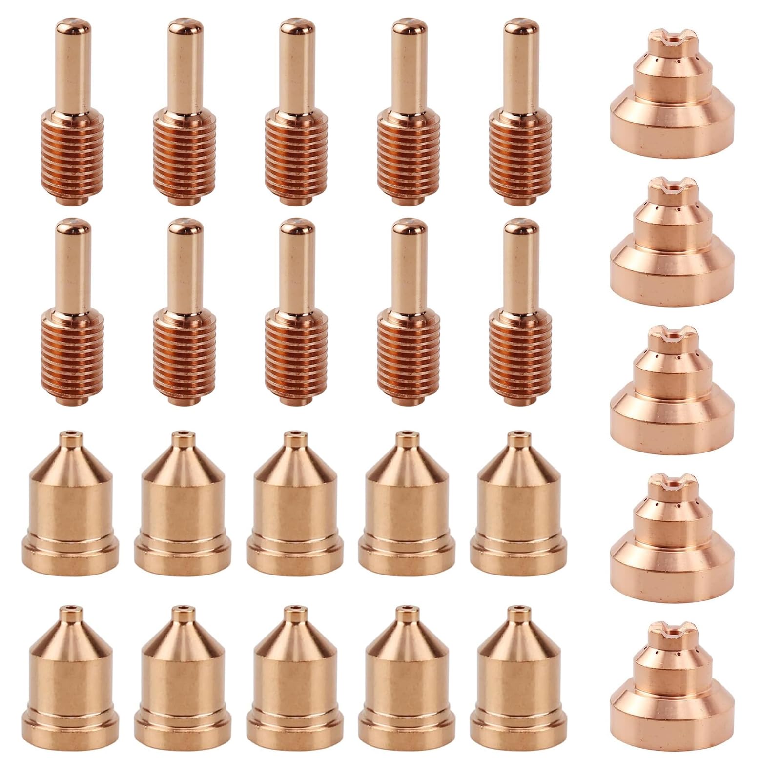 Consommables Miller Spectrum 875 avec 10 électrodes 212724 et 10 embouts 219676 pour torche ICE-60T