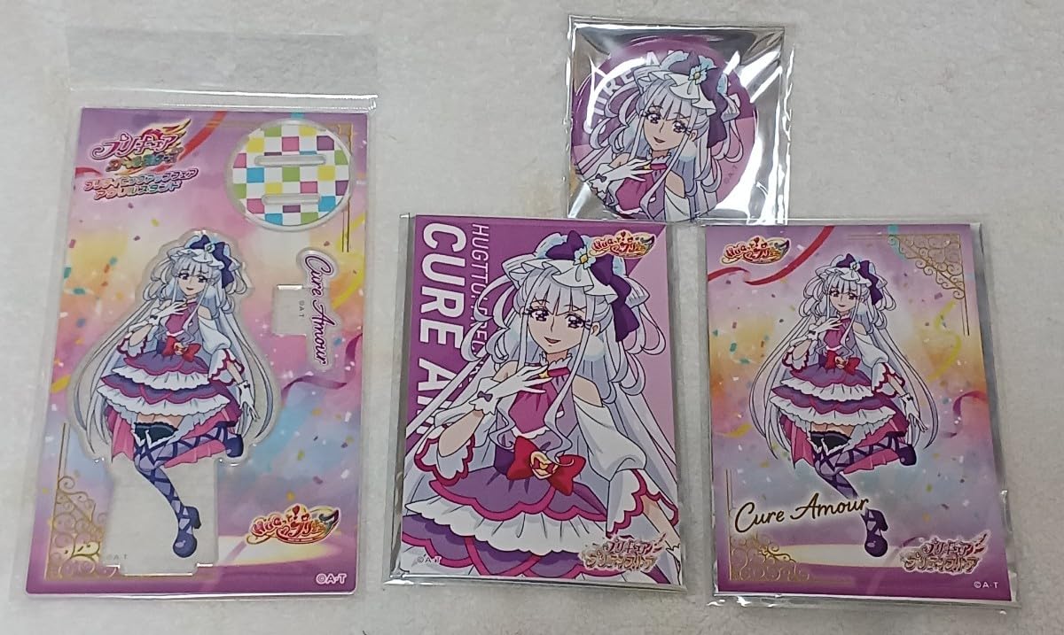 キュアアムール アクリルスタンド 缶バッジ スイパラ カード ポストカード Amazon.co.jp: HUGっと！プリキュア キュアアムール プリティストア