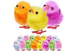 Mini and Cute Yellow Chicks for All Your Easter Decorations