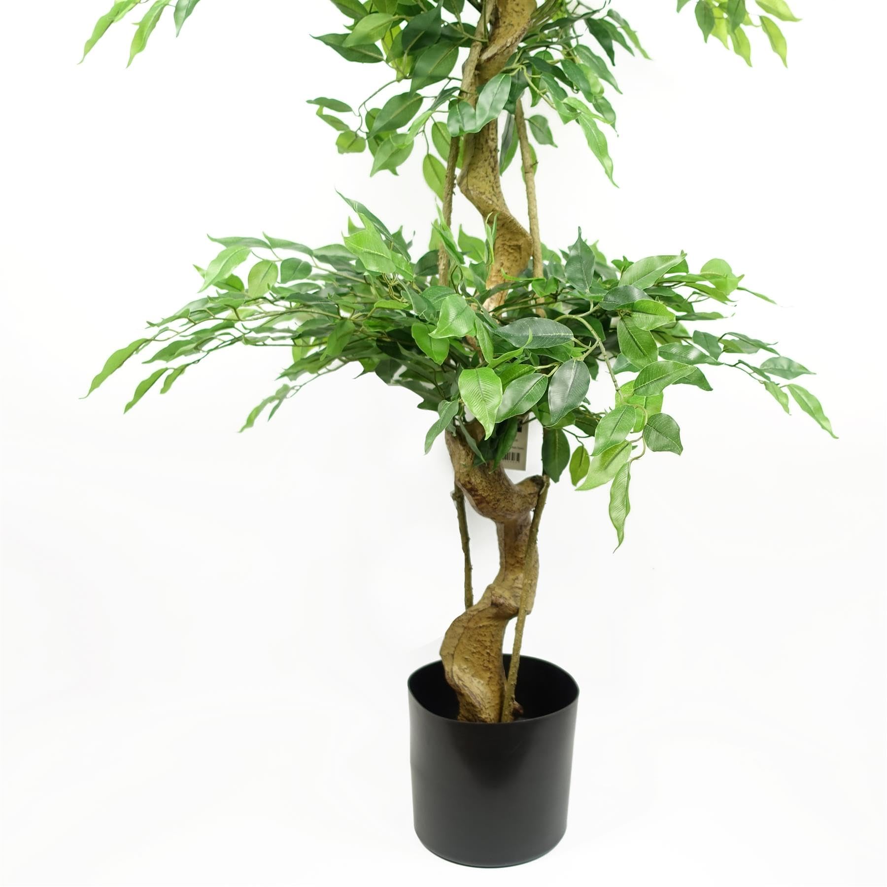 Leaf Ficus Japonais Artificiel réaliste, 180 cm, Triple Boule, Fruticosa
