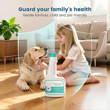 Hard Floor Cleaning Solution for eufy RoboVac X10 Pro Omni, C20 Omni, X9 Pro, X8 Pro, L60 Hybrid Series, 473 ml, 2 Bottle