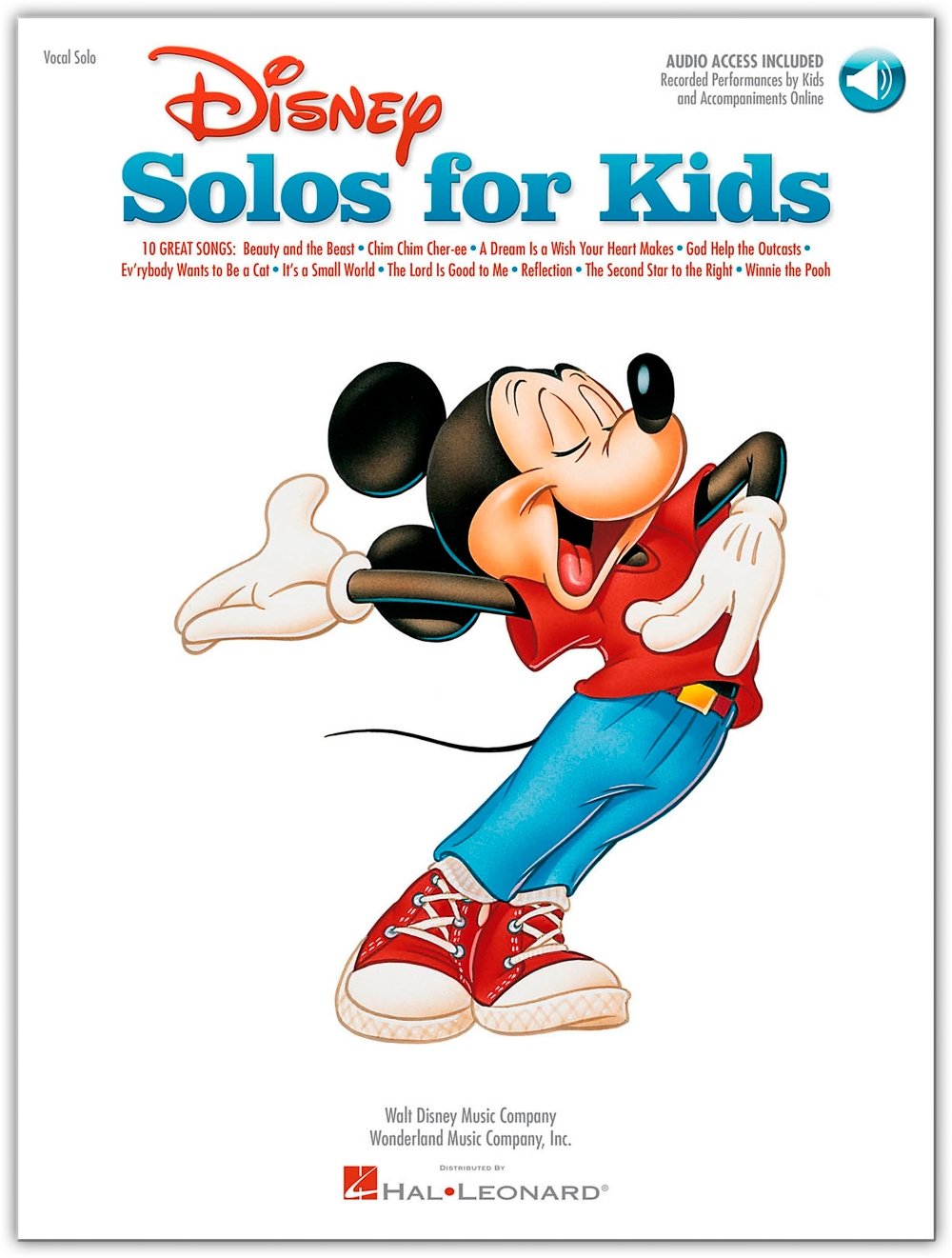 Disney Solos For Kids. Partituras, CD para Piano, Voz y Guitarra(Símbolos de los Acordes)