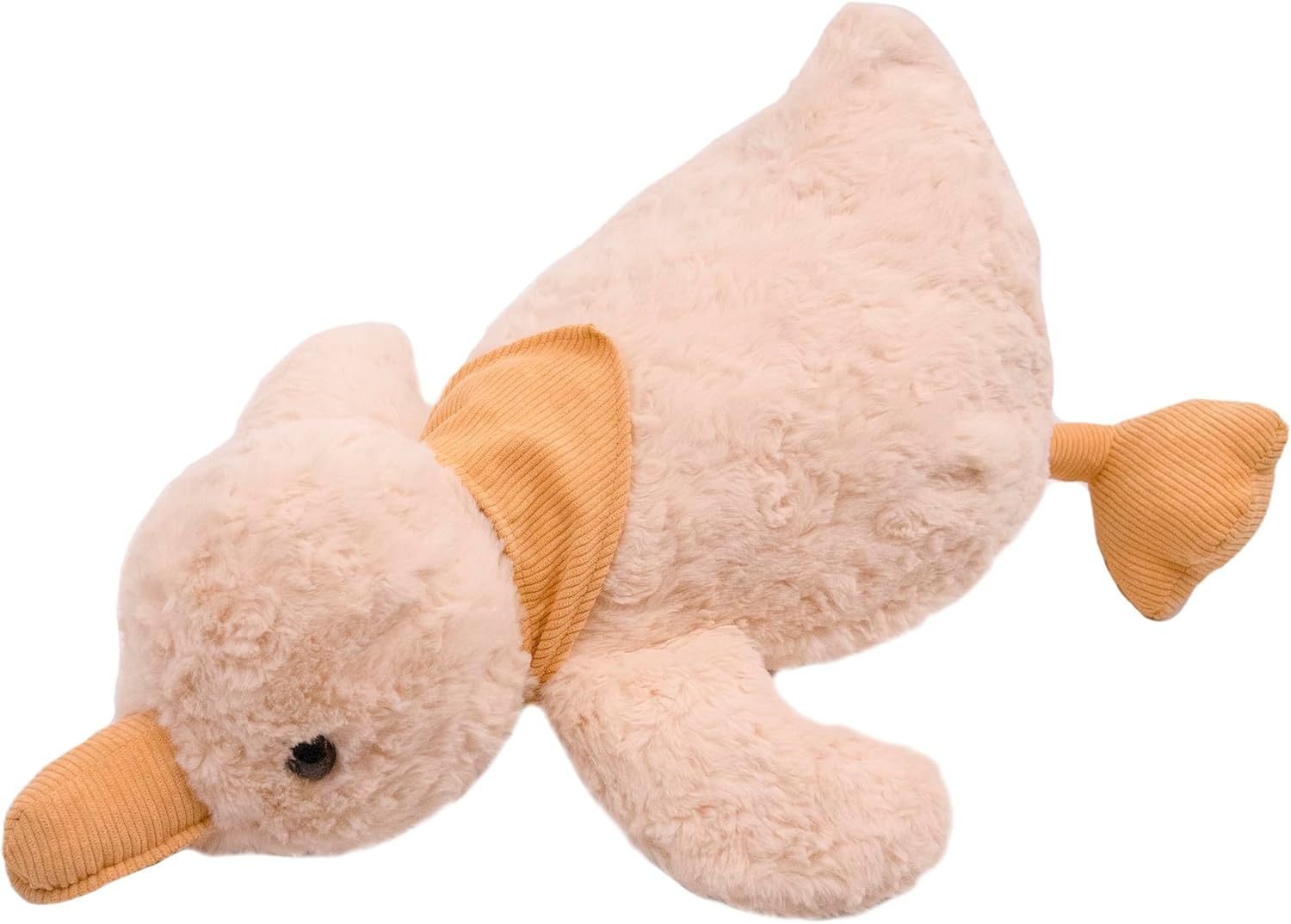 Weighted Duck Plush Toy 55cm/4.4lb, Simulation Duck Weighted Plush Toy Pillow,Microwavable Soft Stuffed Animal Cuddle Toy,Suitable for Bedroom, Living Room, Party Decoration.