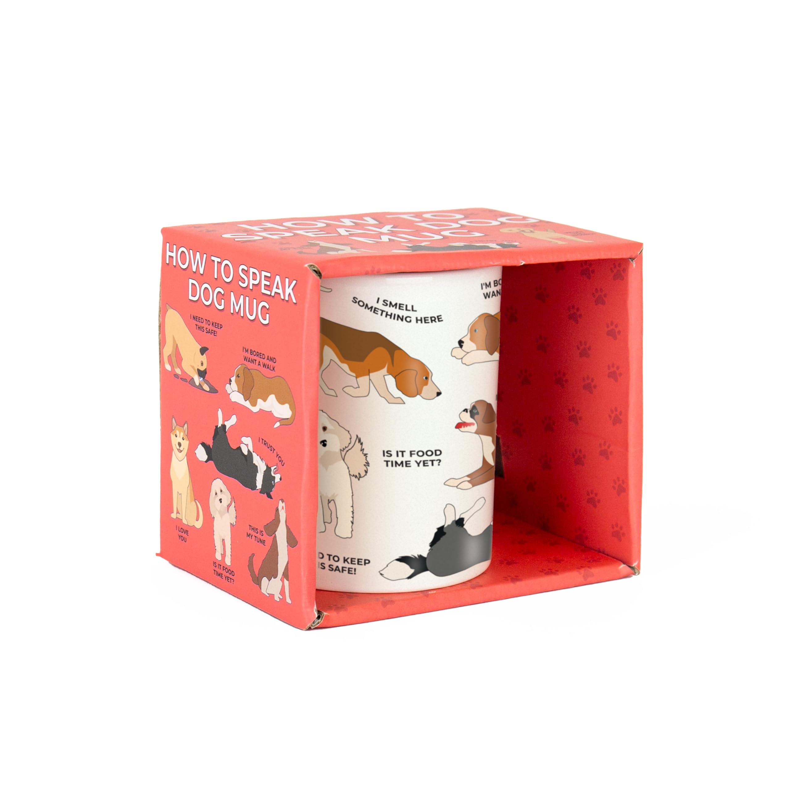Gift Republic  Pink How To Speak Dog Mug in Size S, Sports Direct