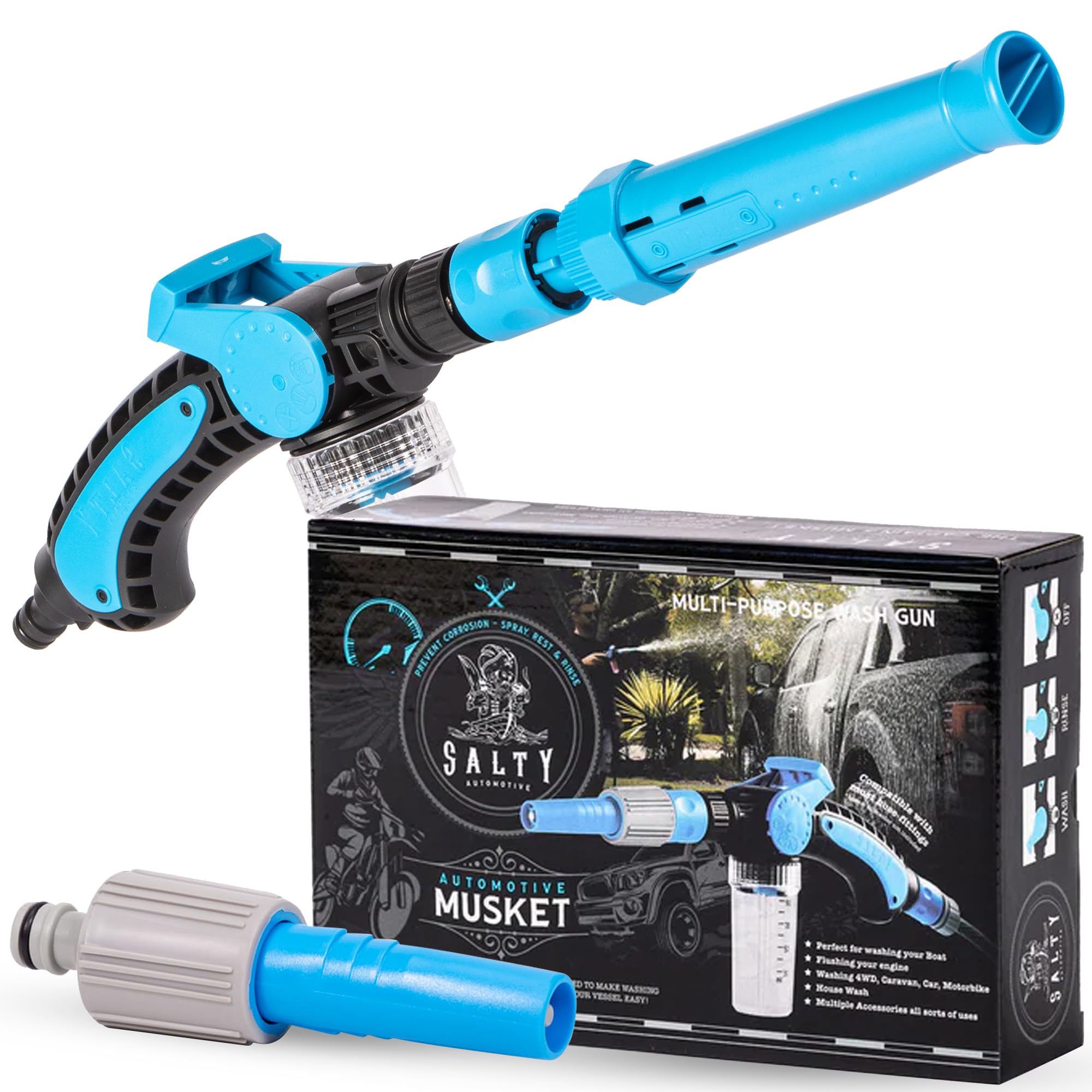 SALTY CAPTAIN EST - 2019 Spray Tool Sprayer Washer Cleaning Tool with Water Mixer System