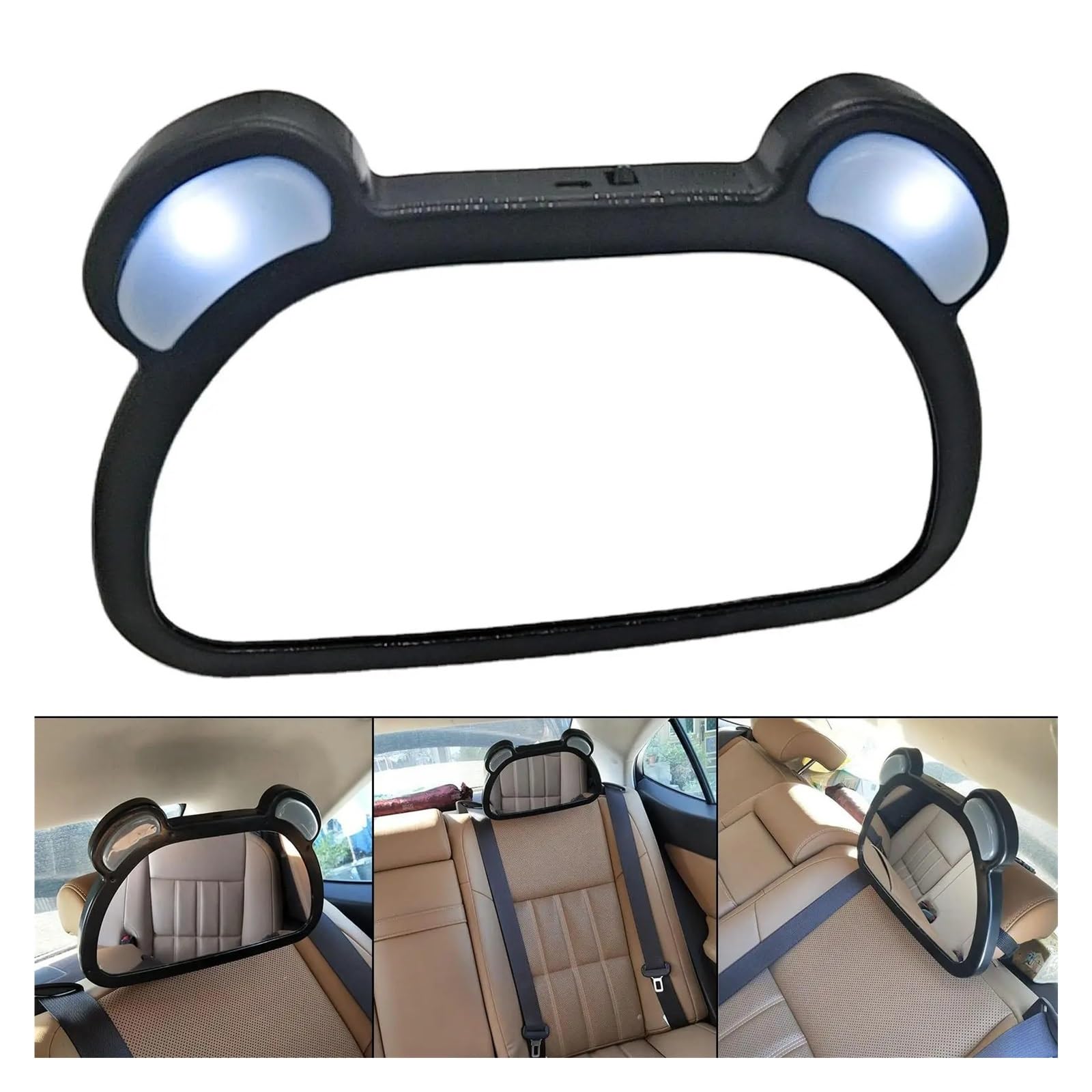 Retrovisor Para Profesor De Autoescuela Espejo De Coche Para Bebé Retrovisor Universal Cristal Inastillable