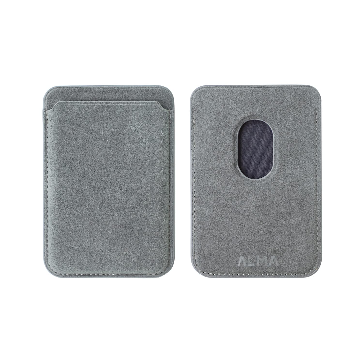 ALMAAlcantara Cardholder (Gray)