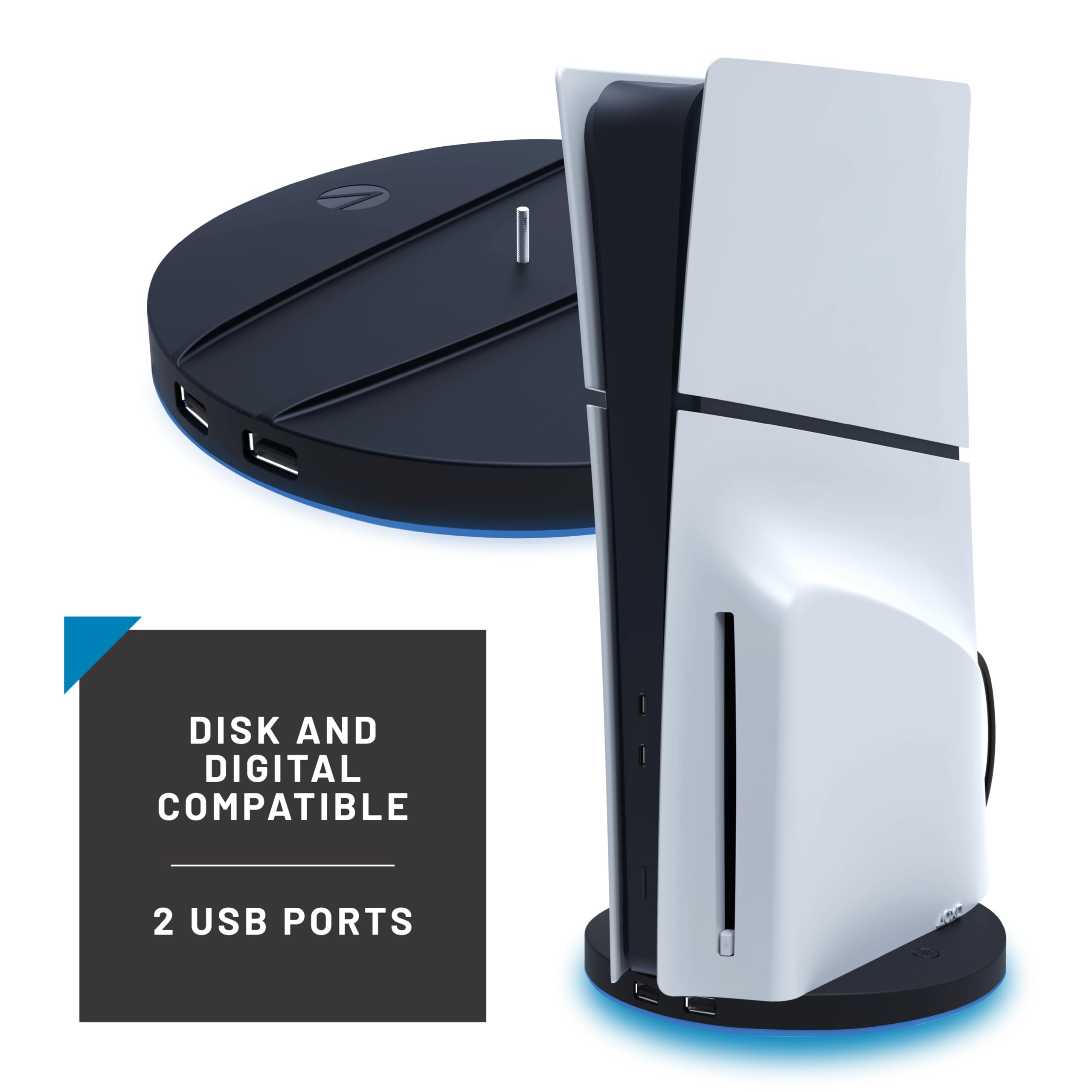 STEALTH Support vertical : compatible avec les versions disque et numérique de la console PS5 Slim