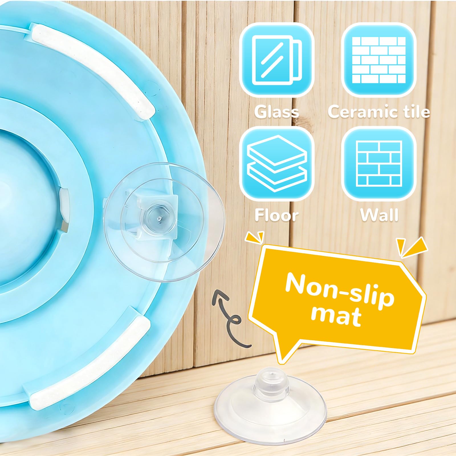 Dog Lick Bowl, Dog Lick Sphere, Dog & Cat Licking Bowl Slow Feeder Toy, Dog Cat Licks Toys for Liquid Food, Eating and Getting Used to The Box — view 5