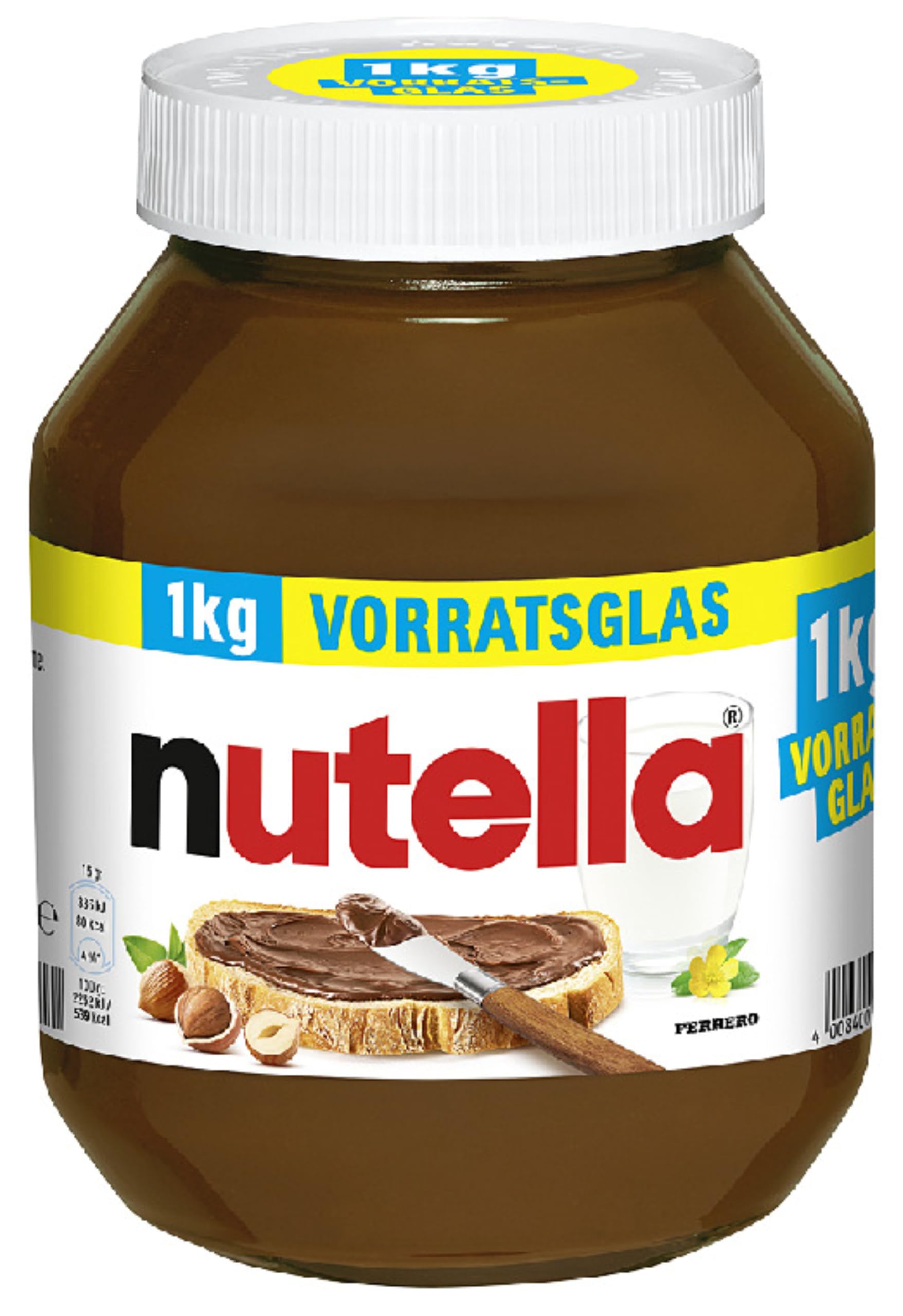 nutella Vorratsglas, 1er Pack (1 x 1 kg)