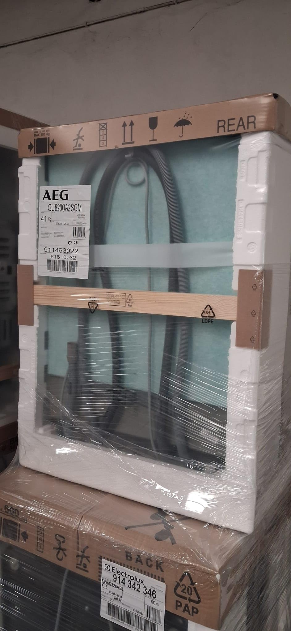 AEG GU8200A2SGM Zmywarka, 14 okładek, klasa 8000, częściowo zintegrowana, 60 cm, 40 dB, WIFI