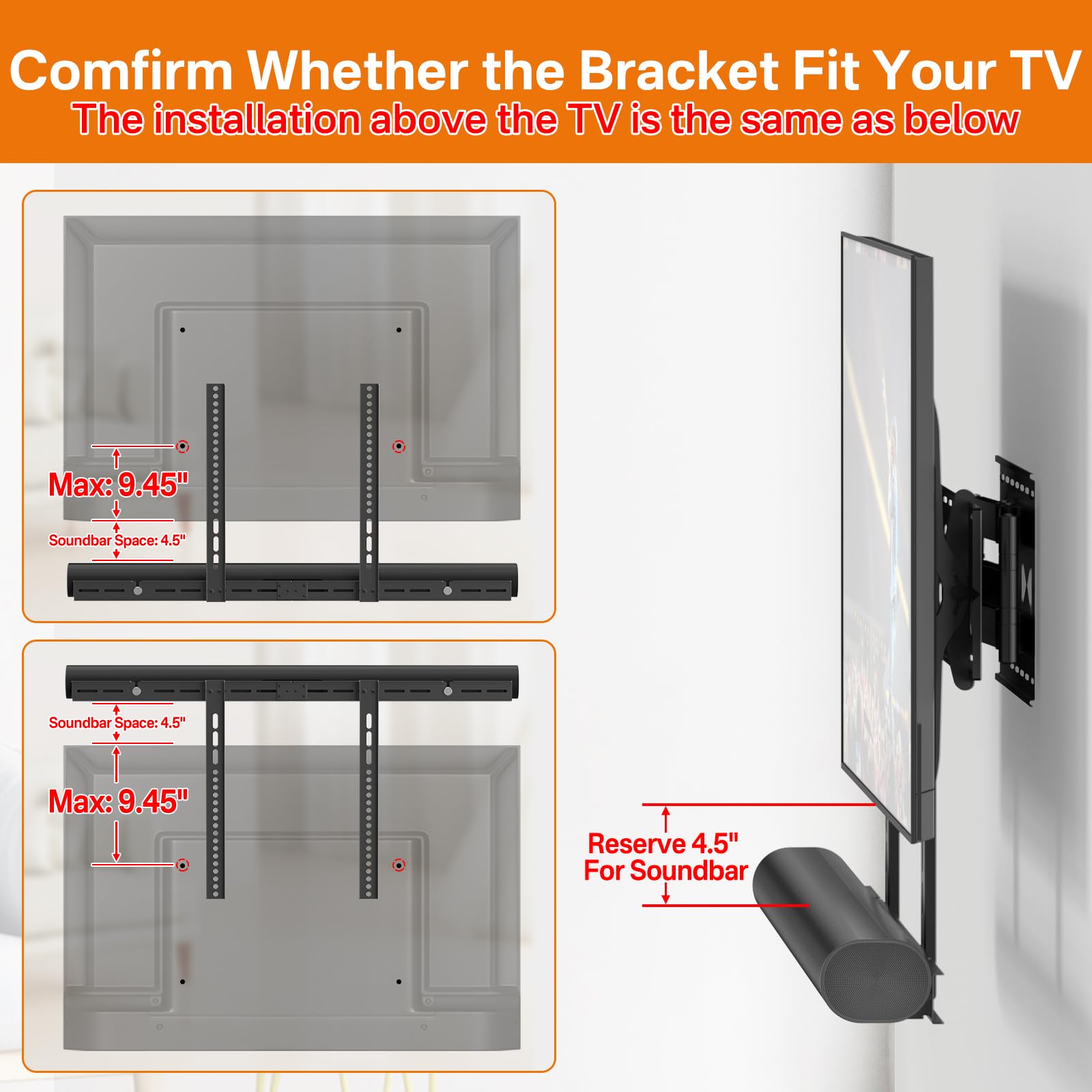 Amazon | Yibracki 高耐久サウンドバーマウント Sonos Arc & Sonos Arc