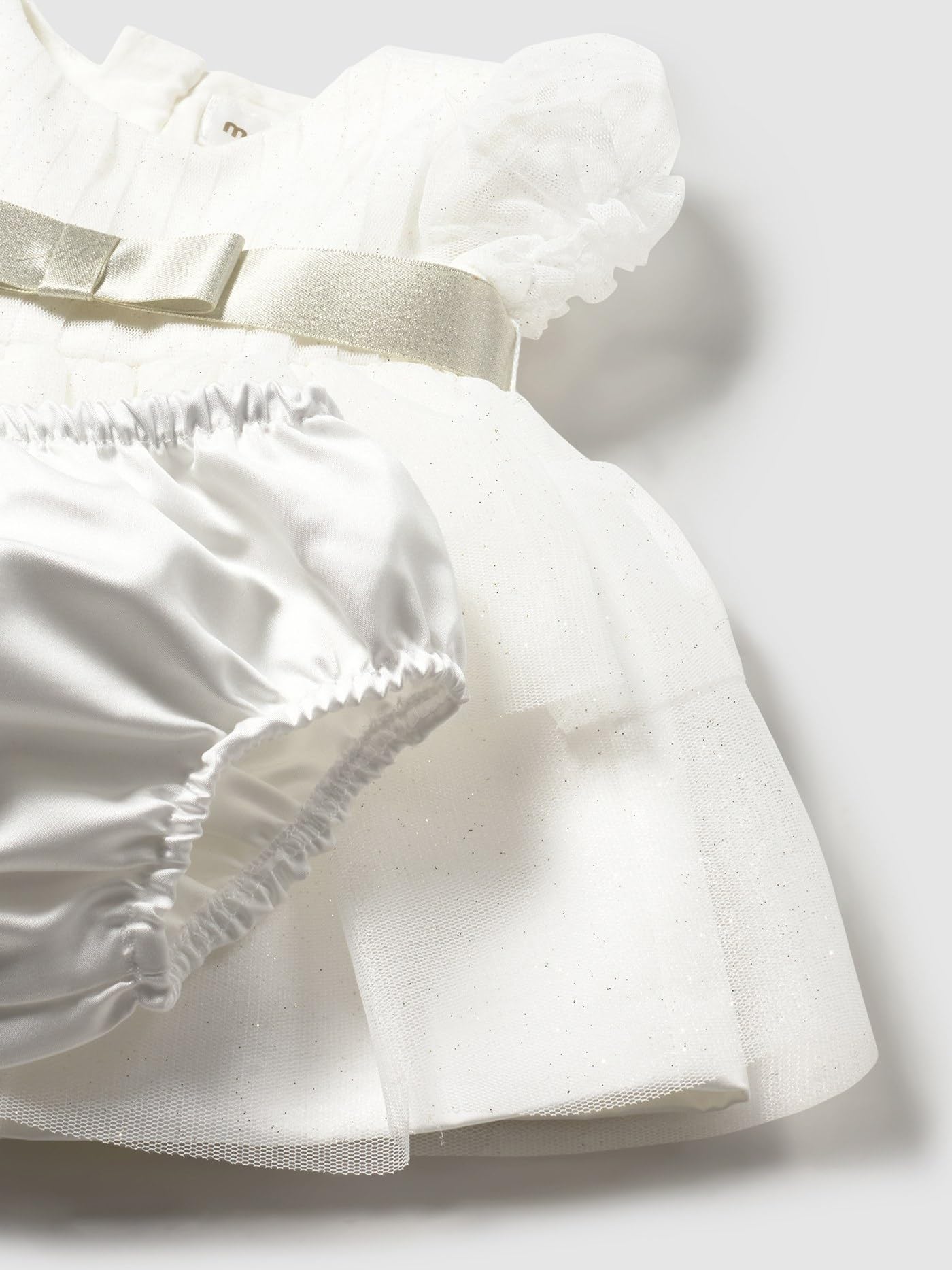 Mayoral Vestito tul Cerimonia per Bimba Panna