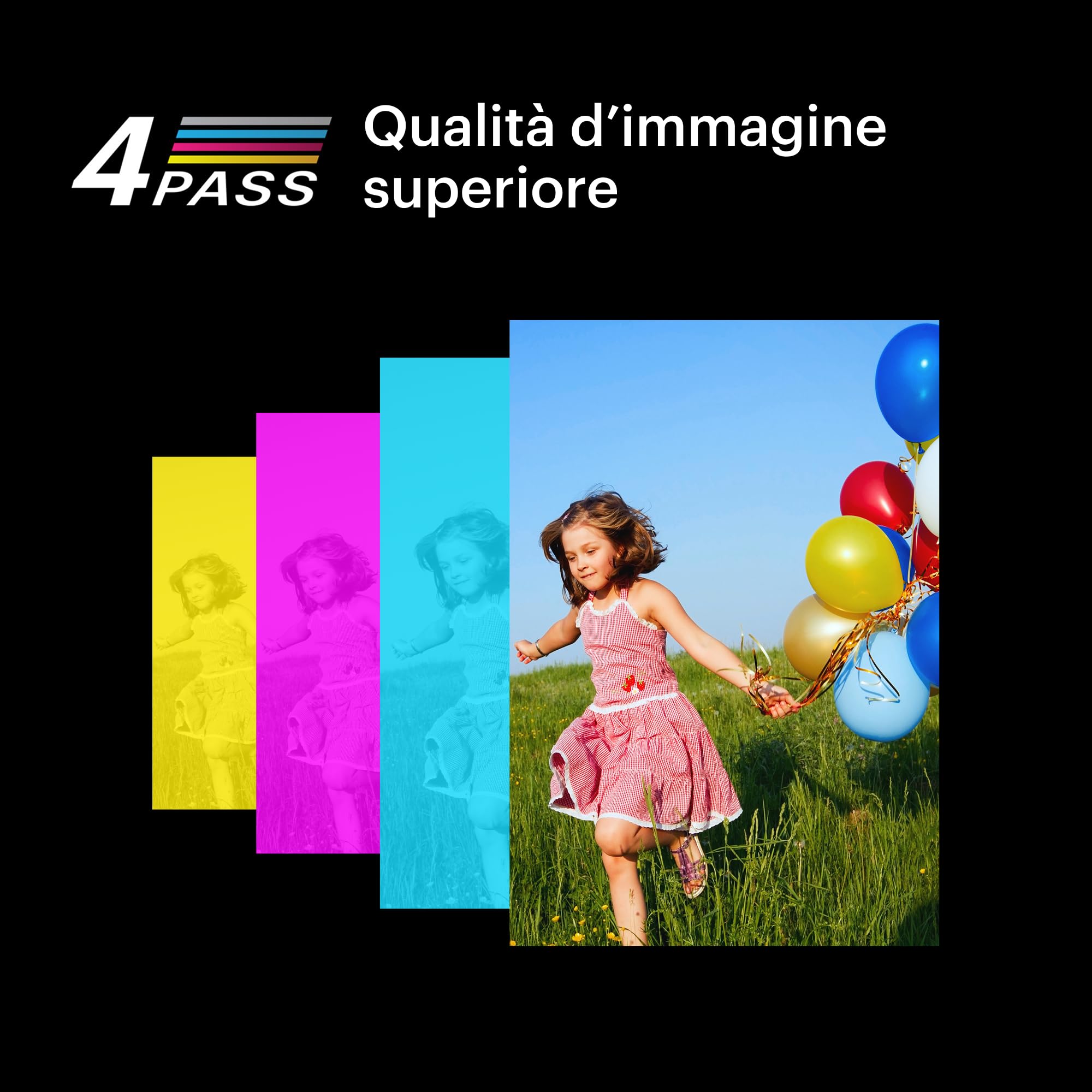 KODAK Mini 2 Era 4PASS Stampante Fotografica Portatile 5.3x8.6cm Giallo